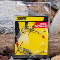 TronixPro Hand Tied 3 Hook Clipped Rigs